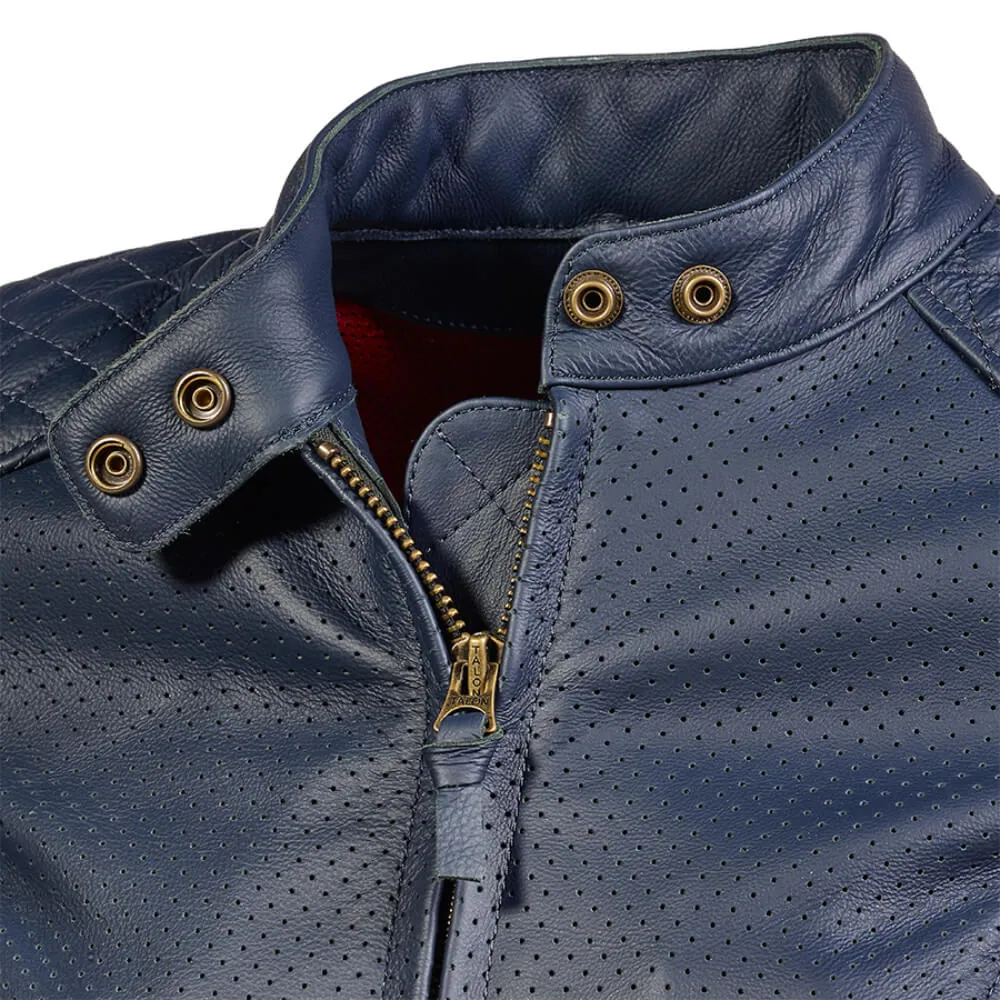 Triumph Ladies Braddan Air Race Jacket Blue
