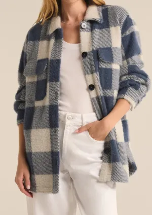 TUCKER BUFFALO CHECK JACKET / ECLIPSE