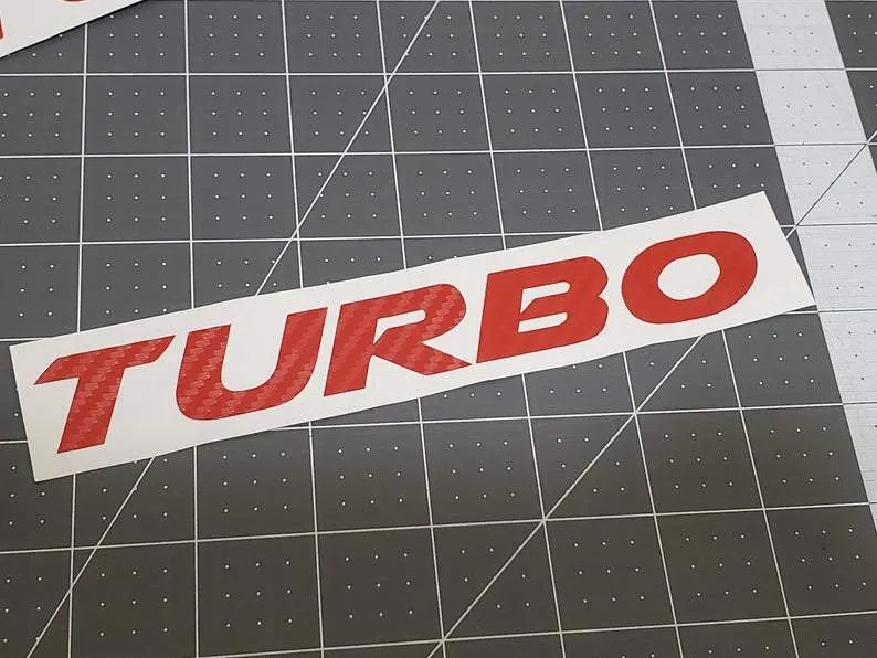 Turbo Decal