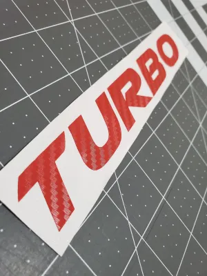 Turbo Decal