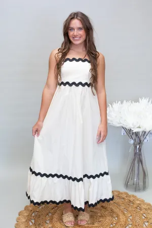 UD2008 Beige Maxi Dress