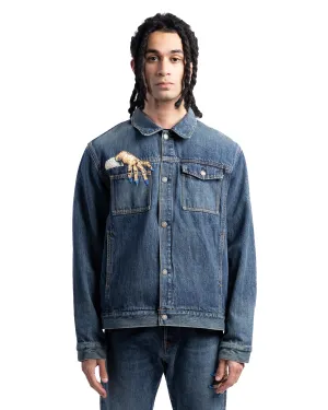 Undercover UC2C4212 Hand Denim Jacket Indigo