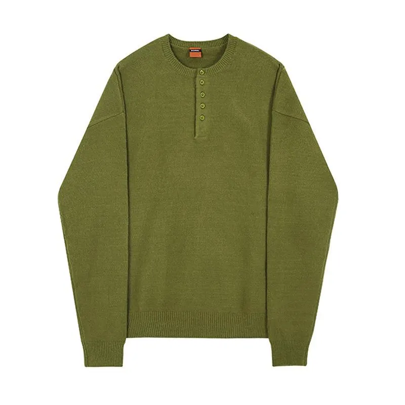 V-Neck Knit Sweater
