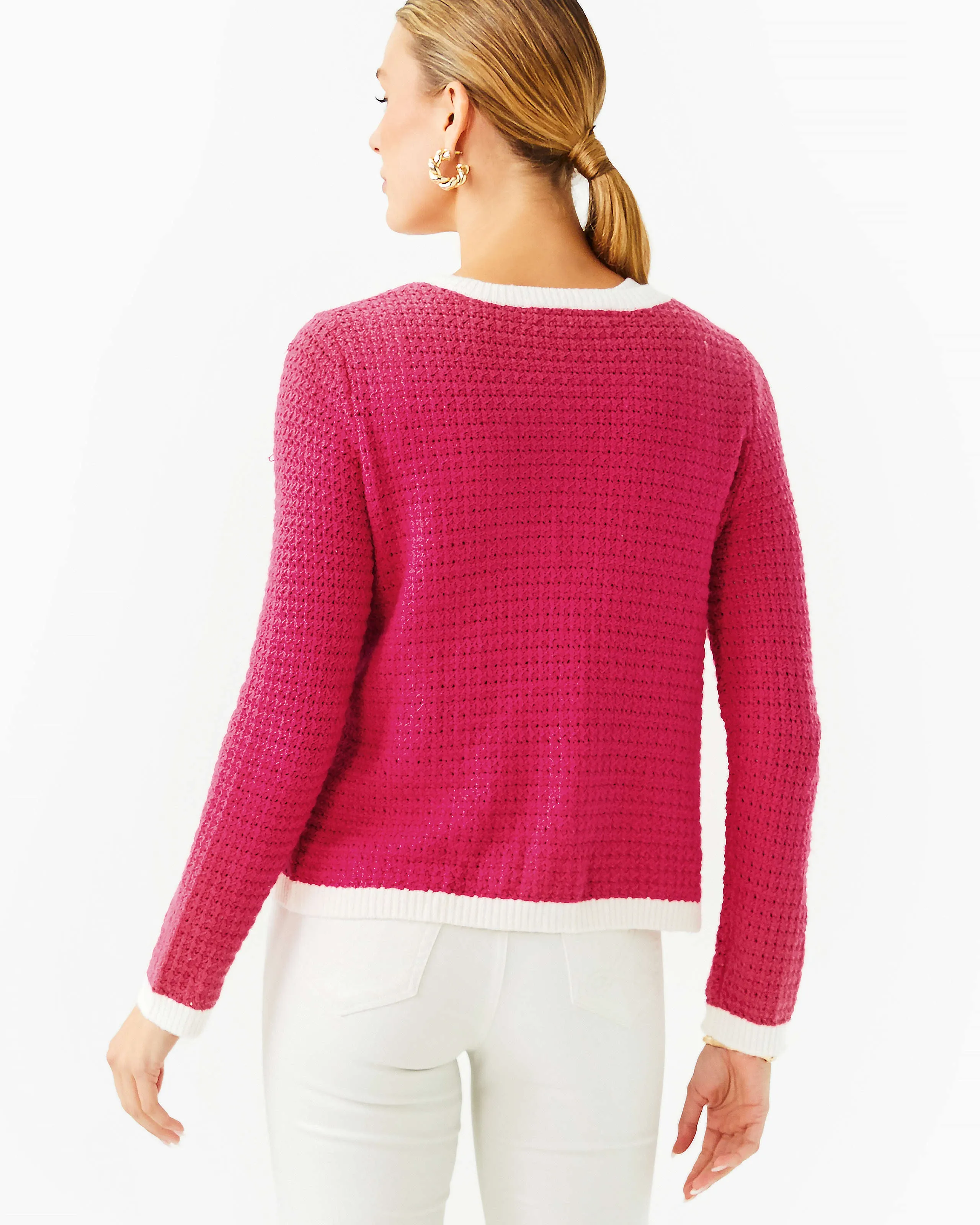 Valoria Sweater Set - Raspberry Rouge