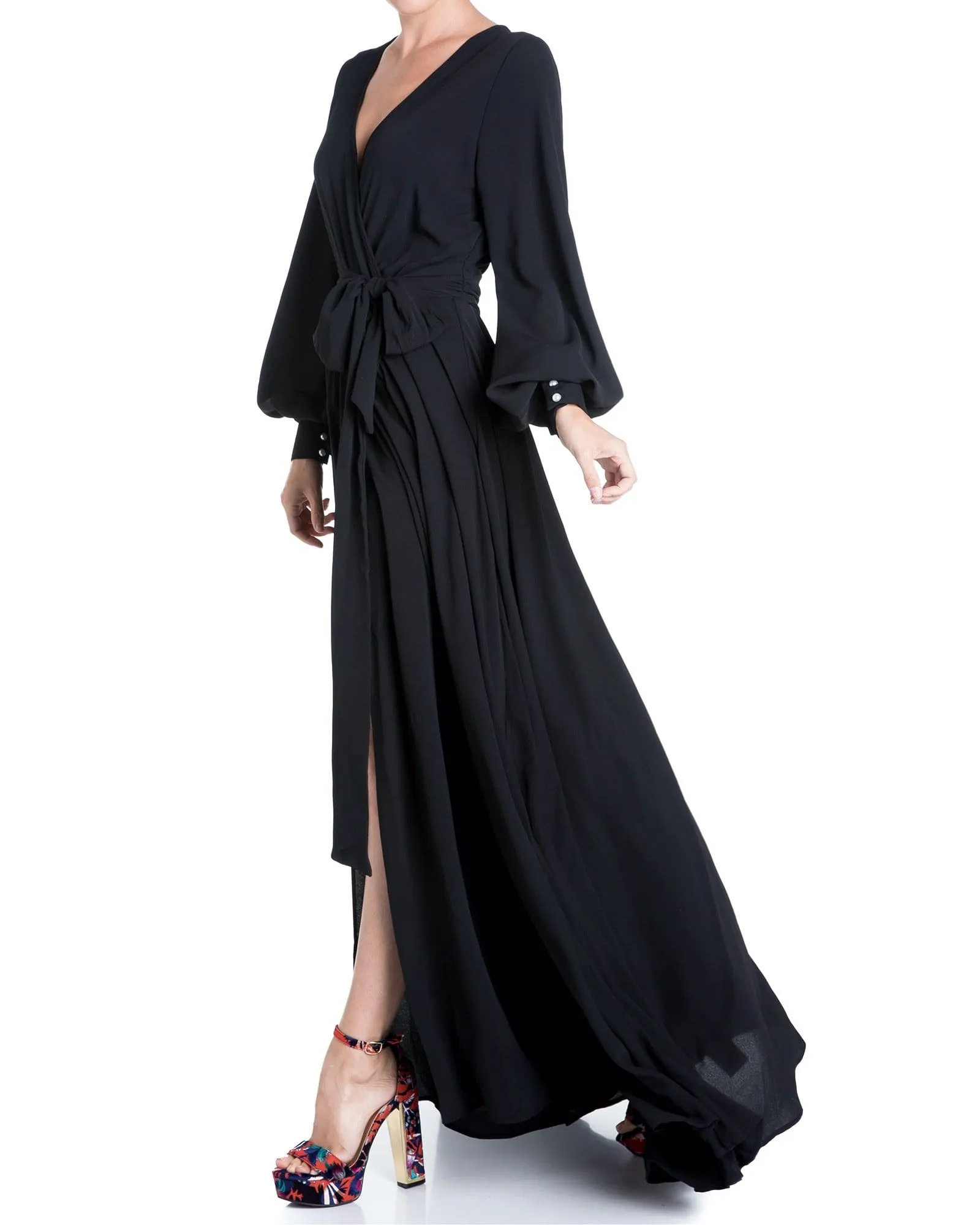 Venus Maxi Dress - Black