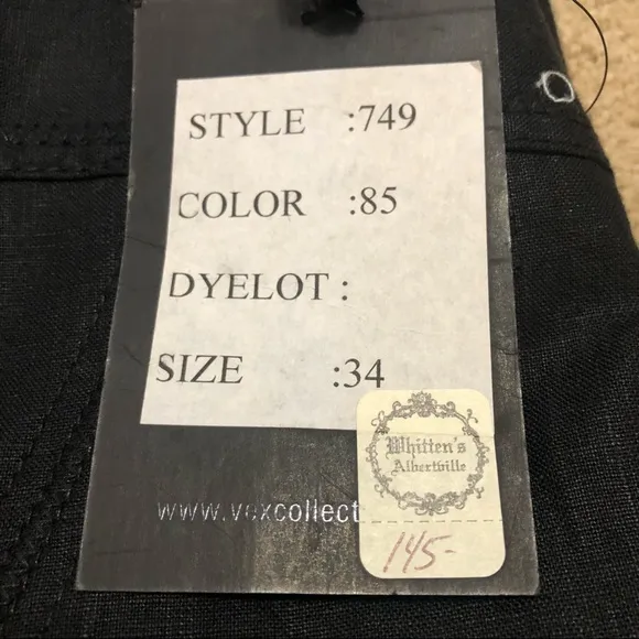 Vex Collection Black Pencil Skirt
