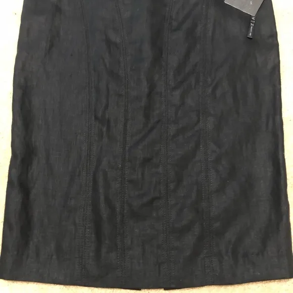 Vex Collection Black Pencil Skirt