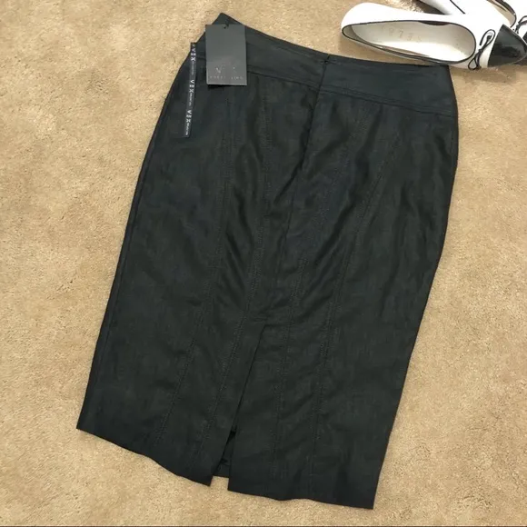 Vex Collection Black Pencil Skirt