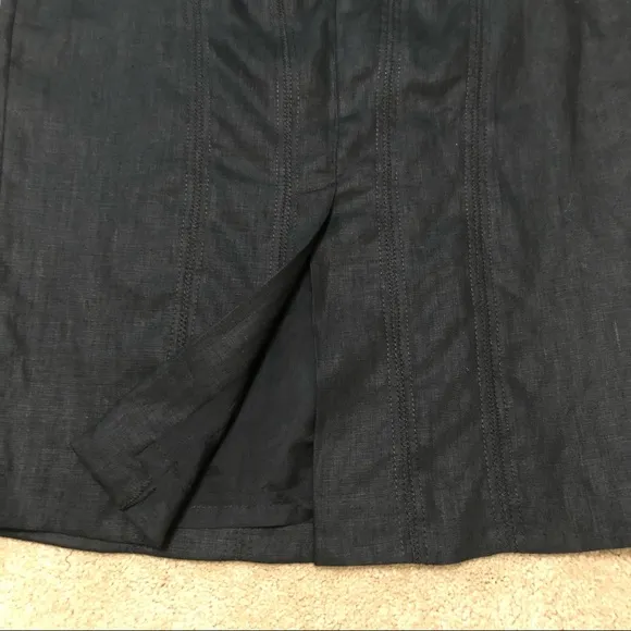 Vex Collection Black Pencil Skirt