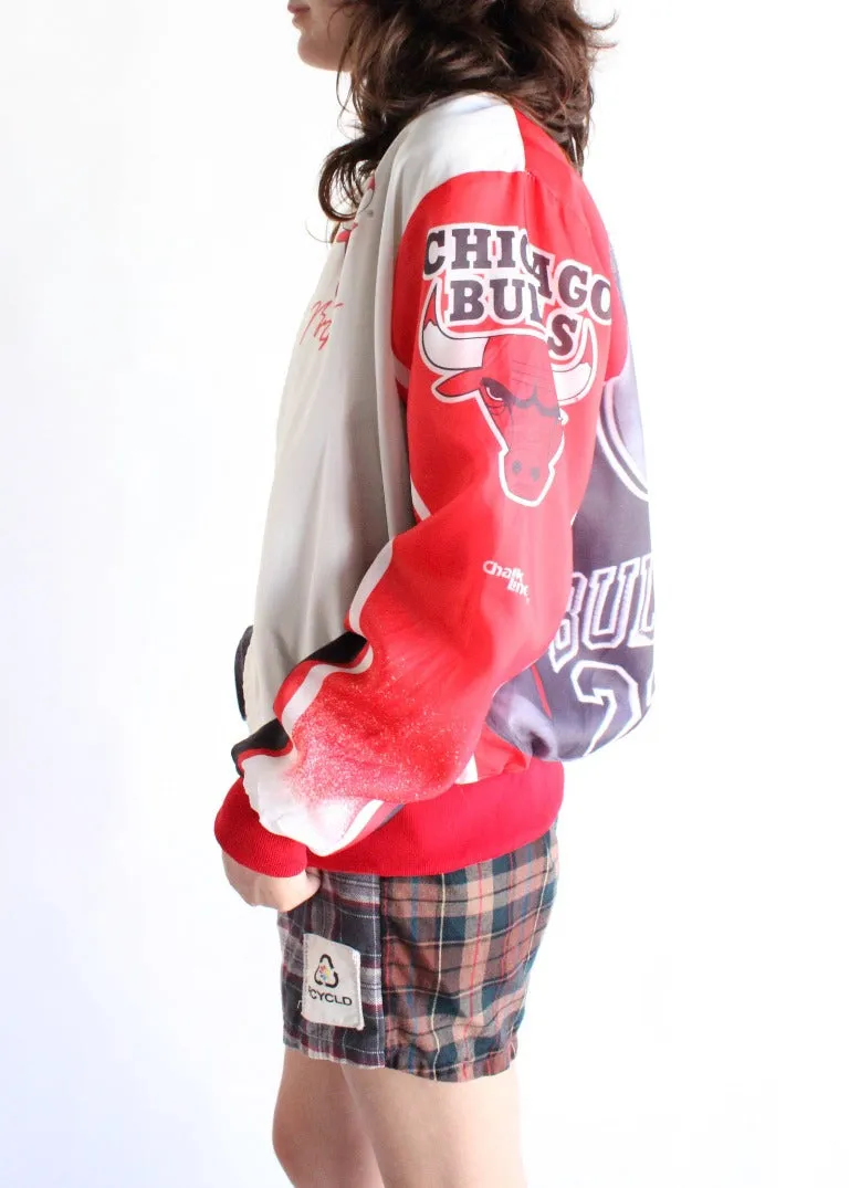 Vintage Bulls Bomber Jacket S0515