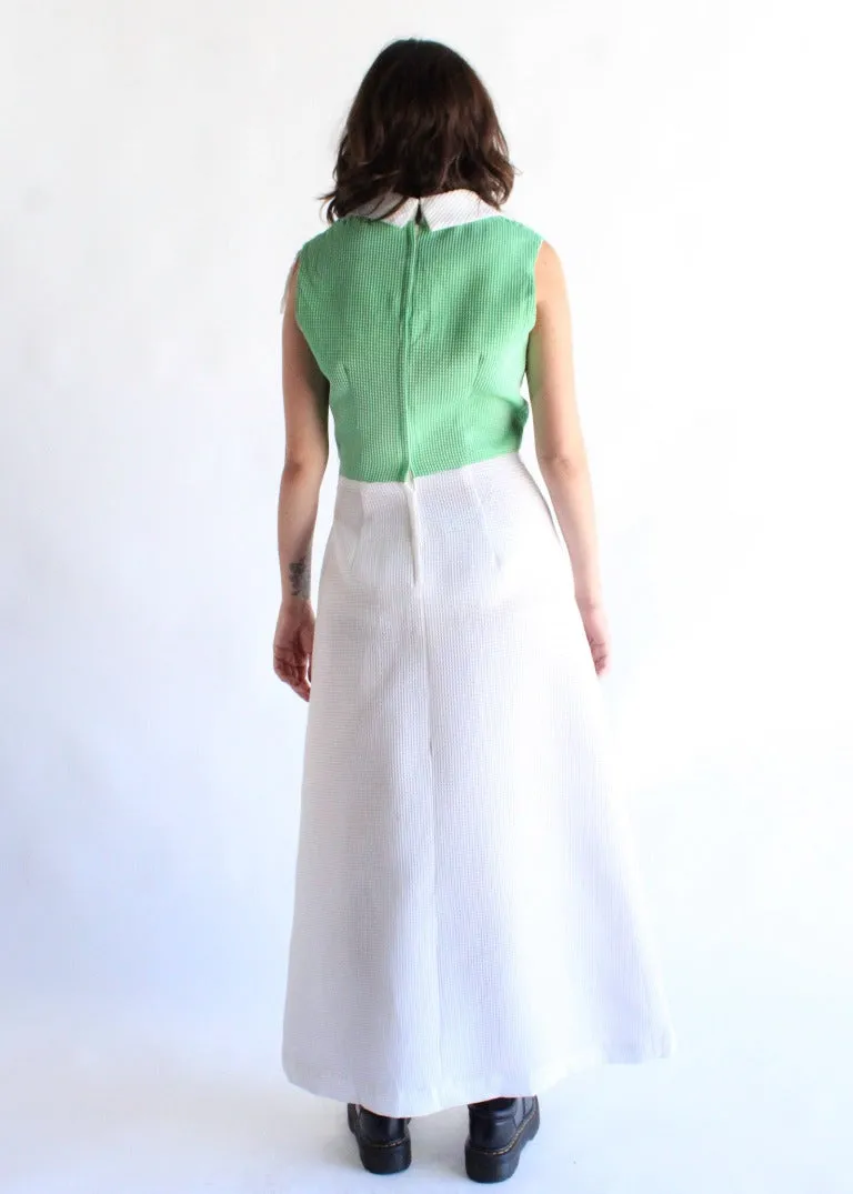 Vintage Maxi Dress D0320