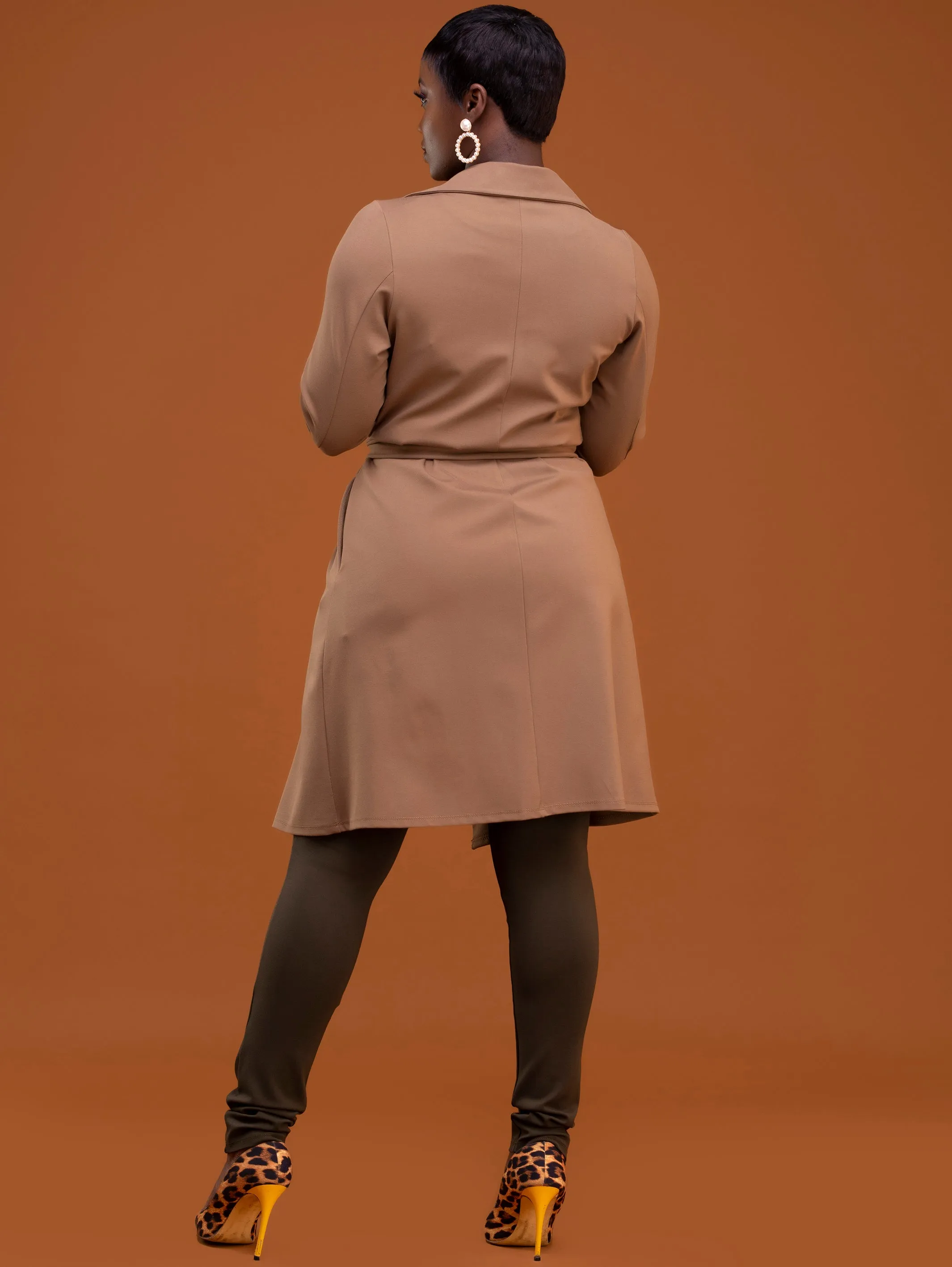 Vivo Basic Trench Coat - Taupe