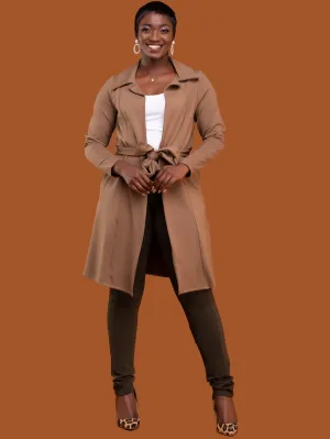 Vivo Basic Trench Coat - Taupe