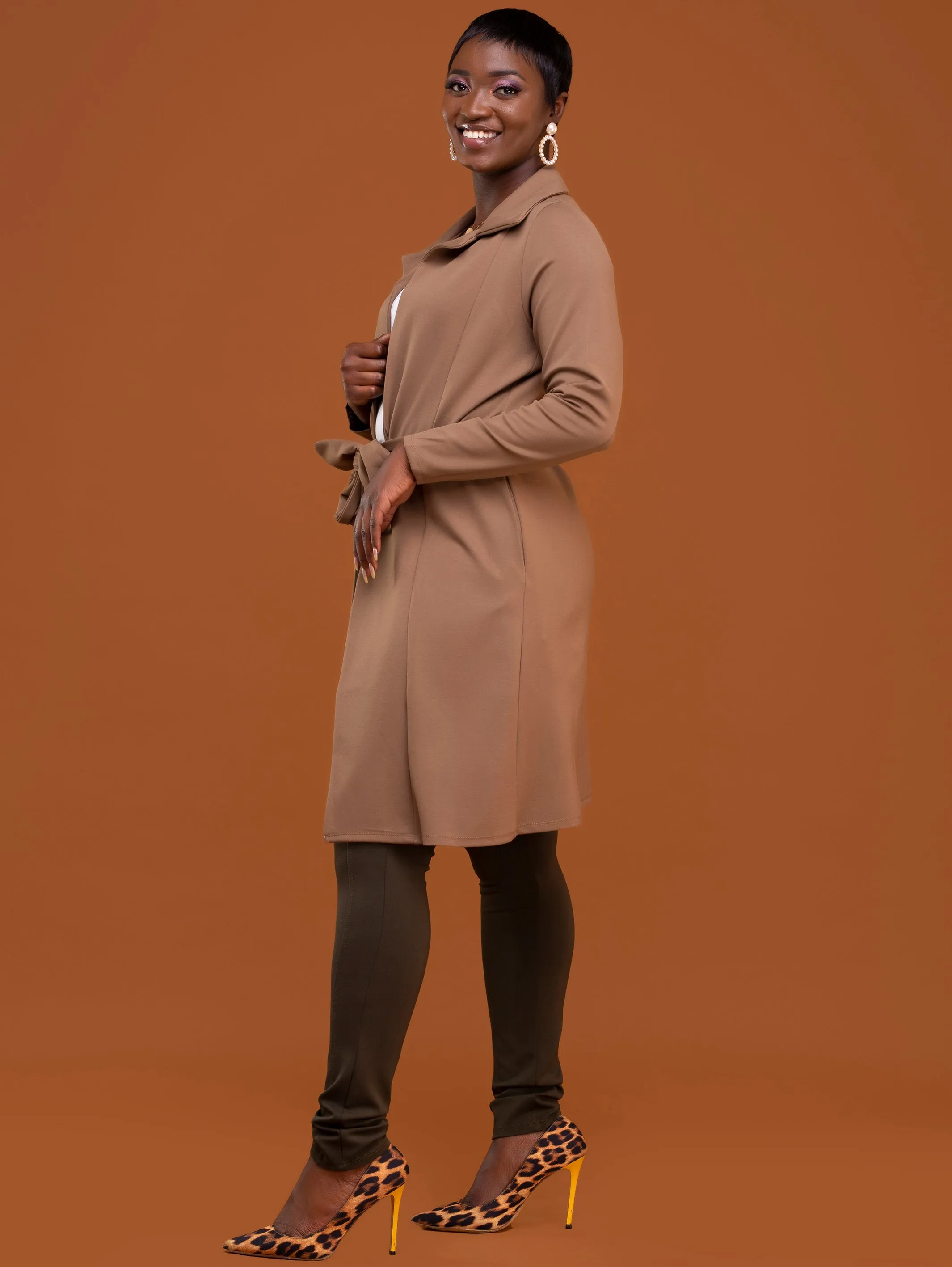 Vivo Basic Trench Coat - Taupe