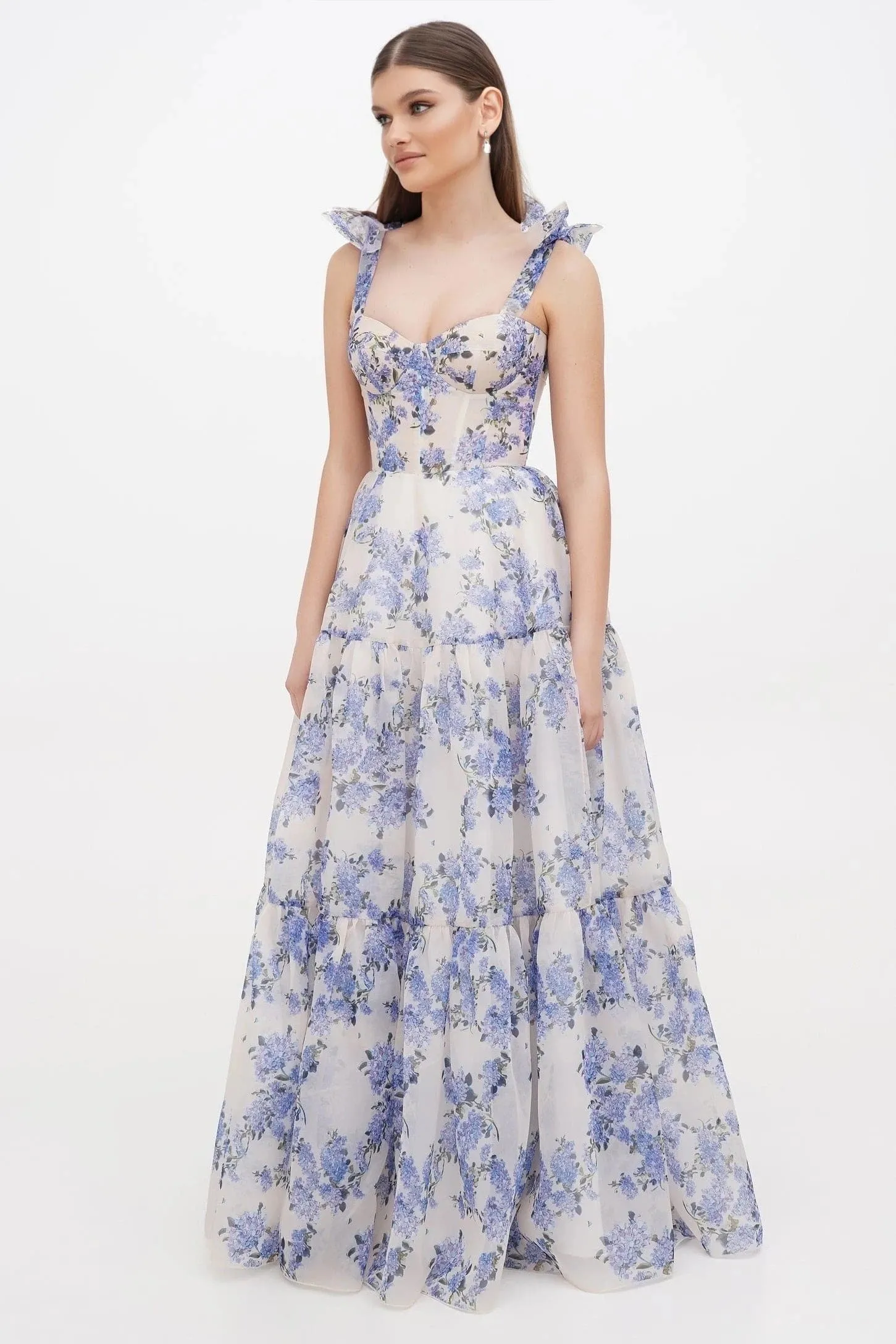 Viy - Elegant Floral Maxi Dress