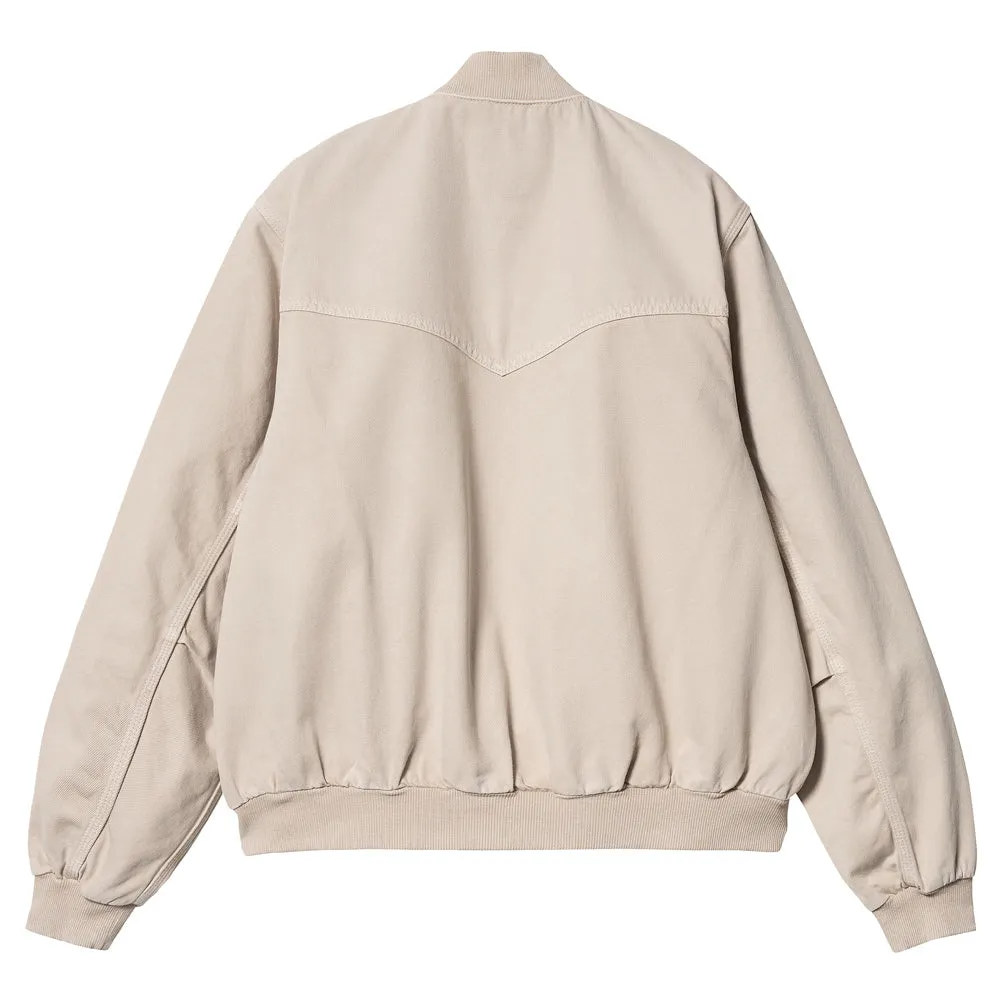 W' Santa Fe Bomber Jacket | Beige