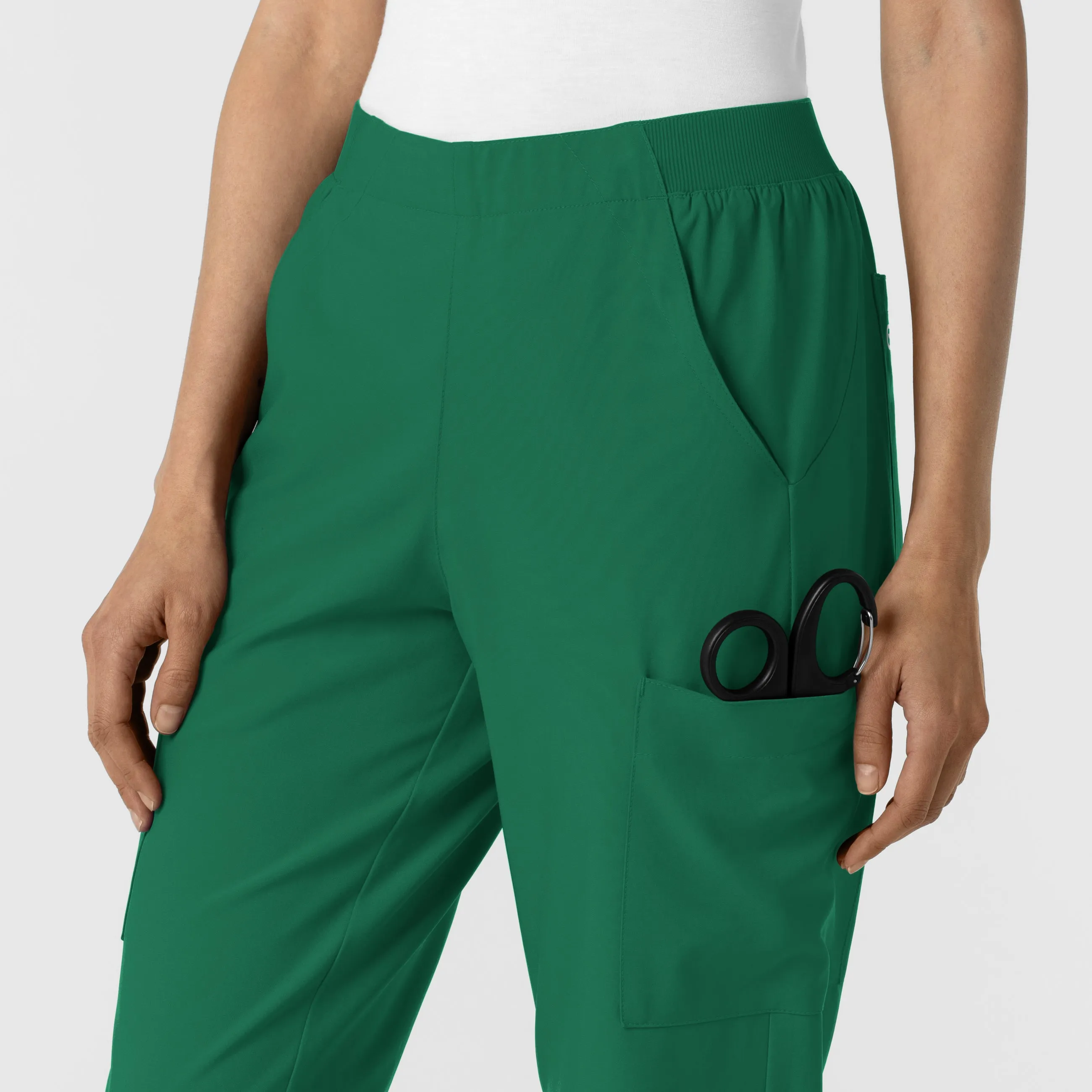 W123 5145 Cargo Utility Scrub Pants Hunter