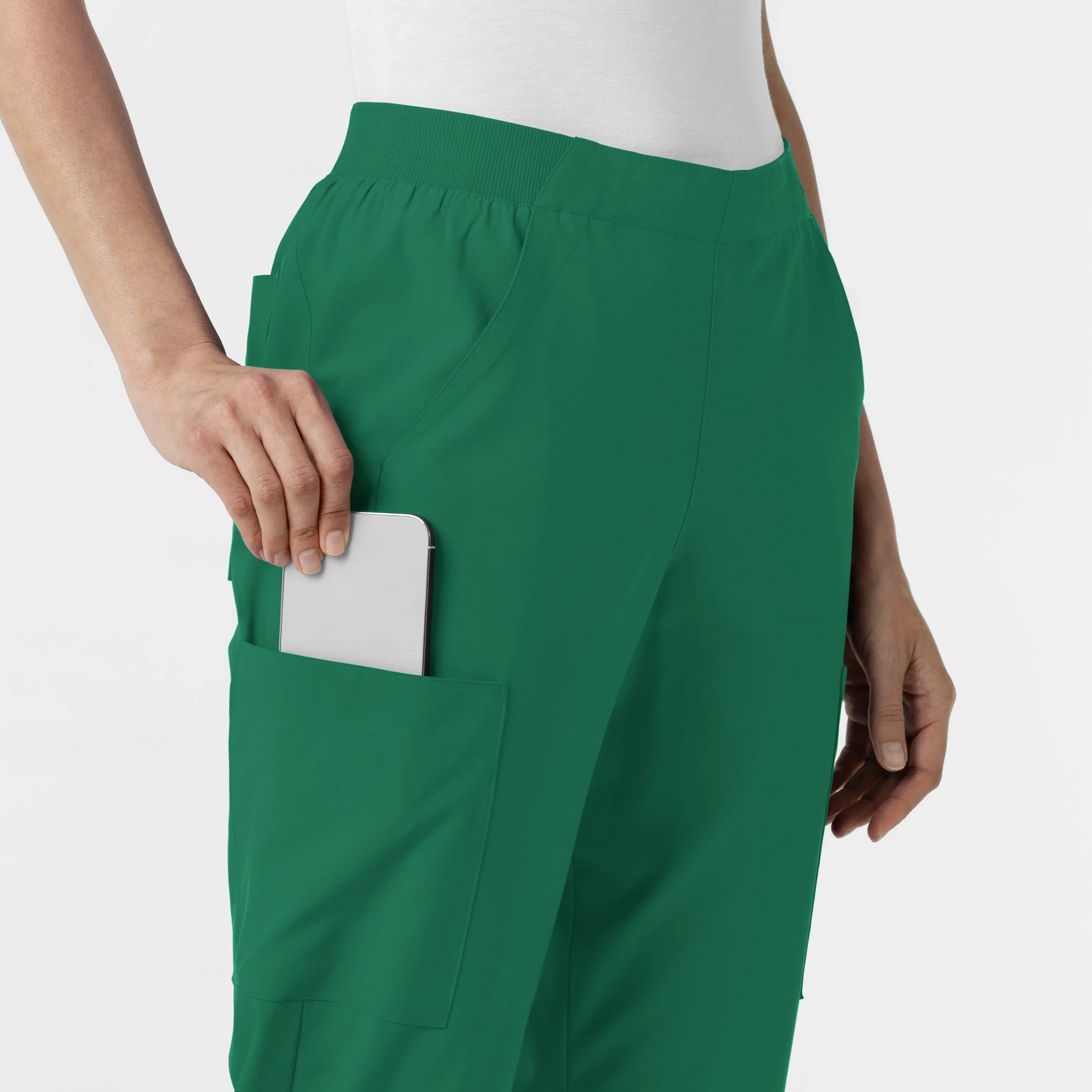 W123 5145 Cargo Utility Scrub Pants Hunter