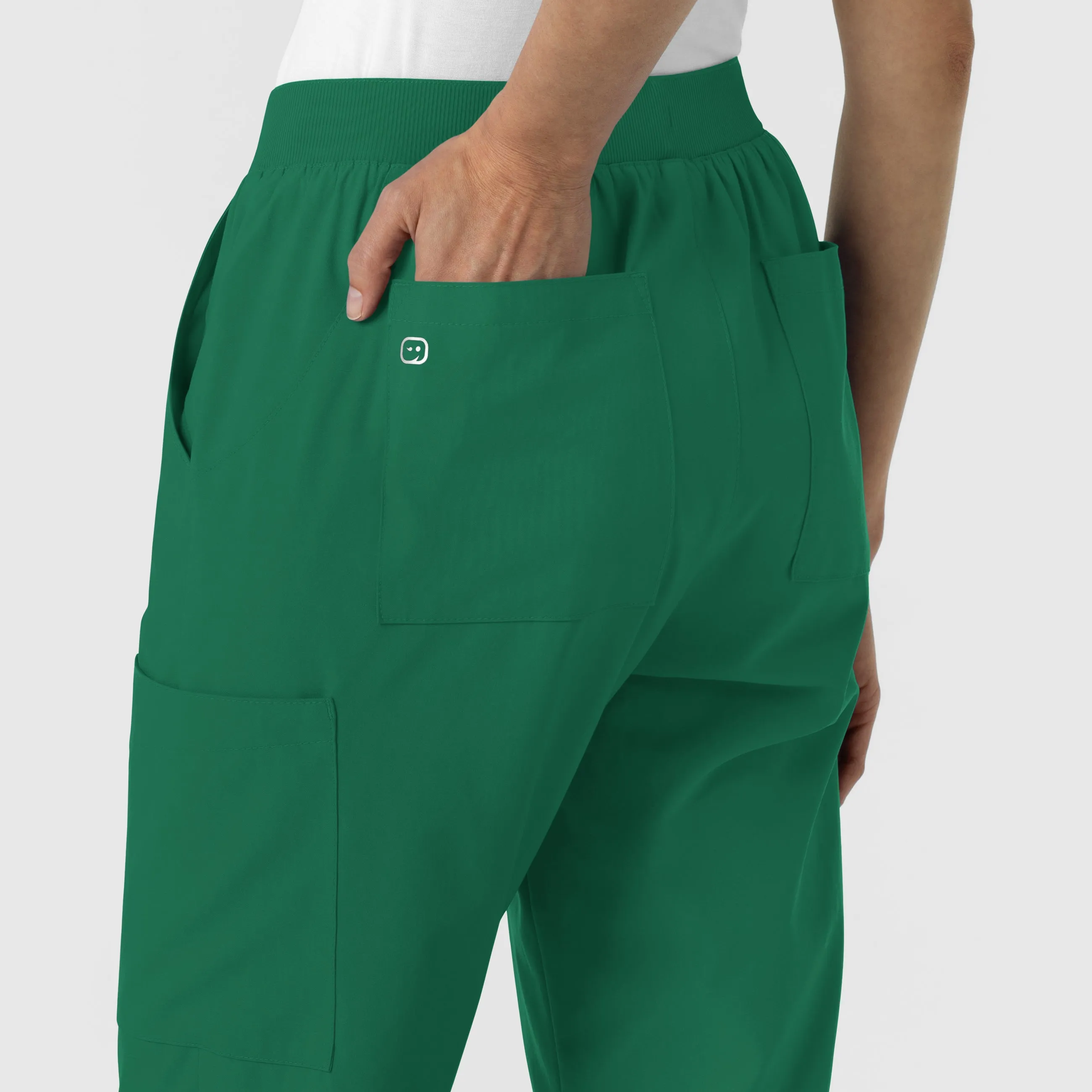 W123 5145 Cargo Utility Scrub Pants Hunter