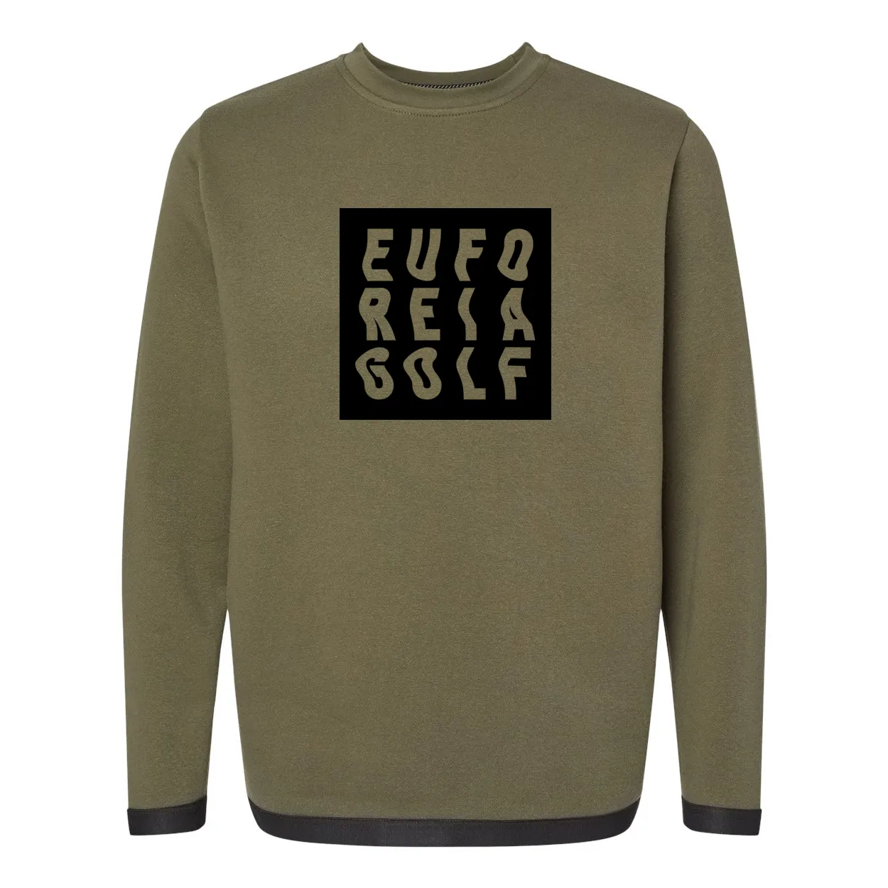 Warp Contrast Crewneck