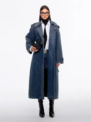 Washed Trench Coat