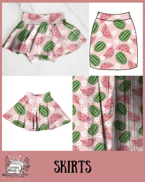 Watermelons Skirts