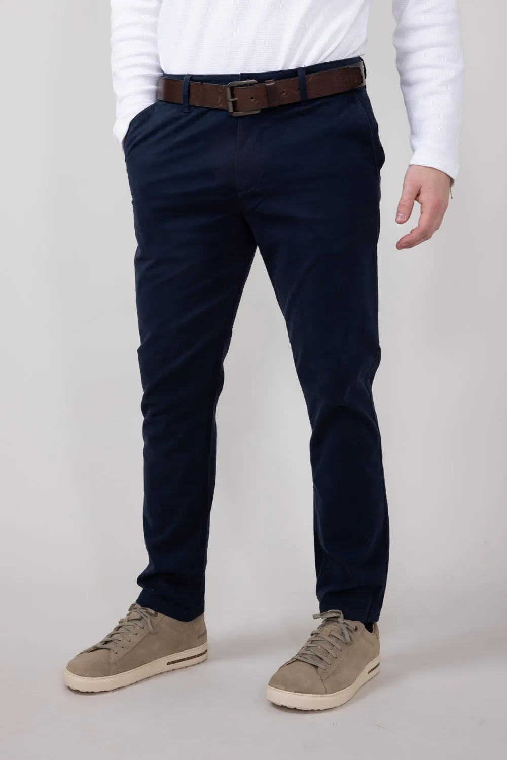 Weatherproof Vintage Leader Chino Pants for Men in Dark Sapphire | W4S044-DKSAPPHIRE