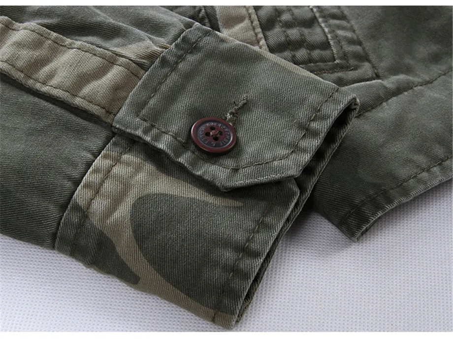 West Louis™ Spring Fall Camo Jackets