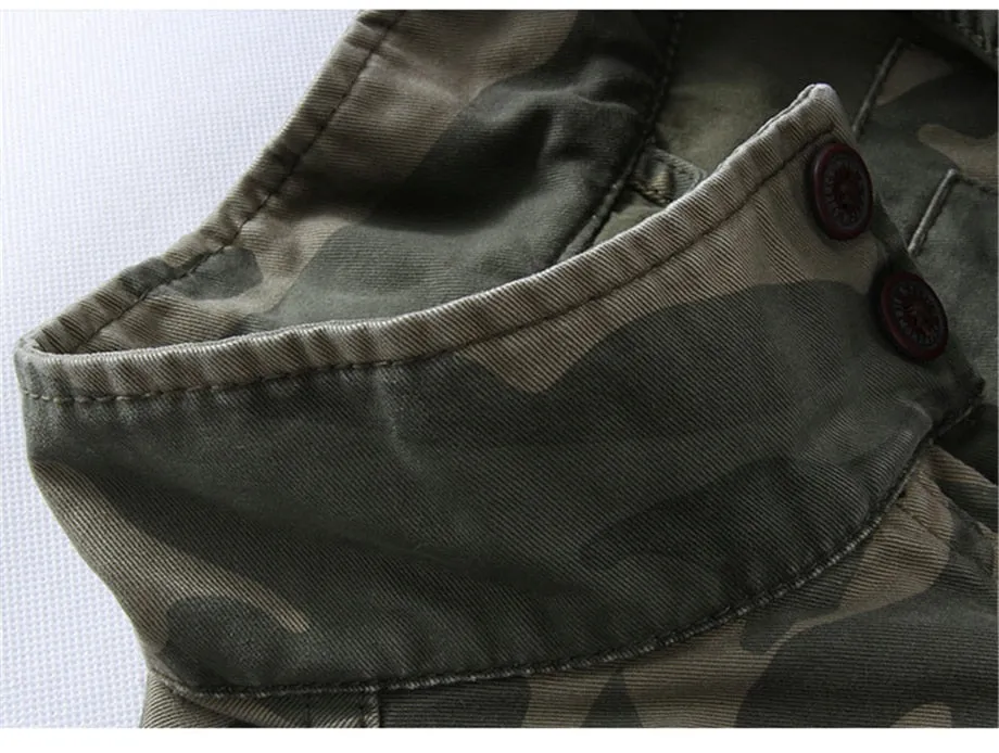 West Louis™ Spring Fall Camo Jackets