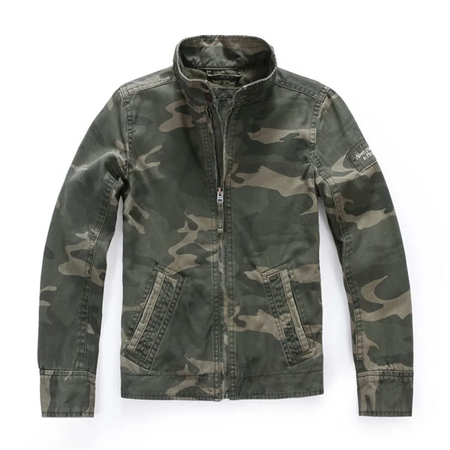 West Louis™ Spring Fall Camo Jackets