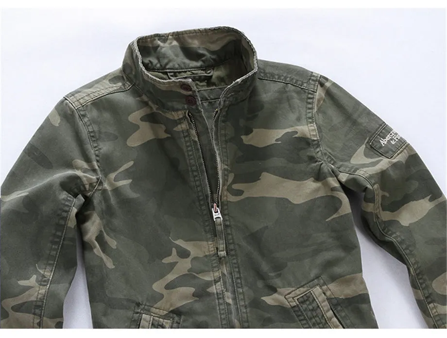West Louis™ Spring Fall Camo Jackets