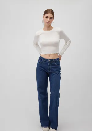 White Crewneck Sweater