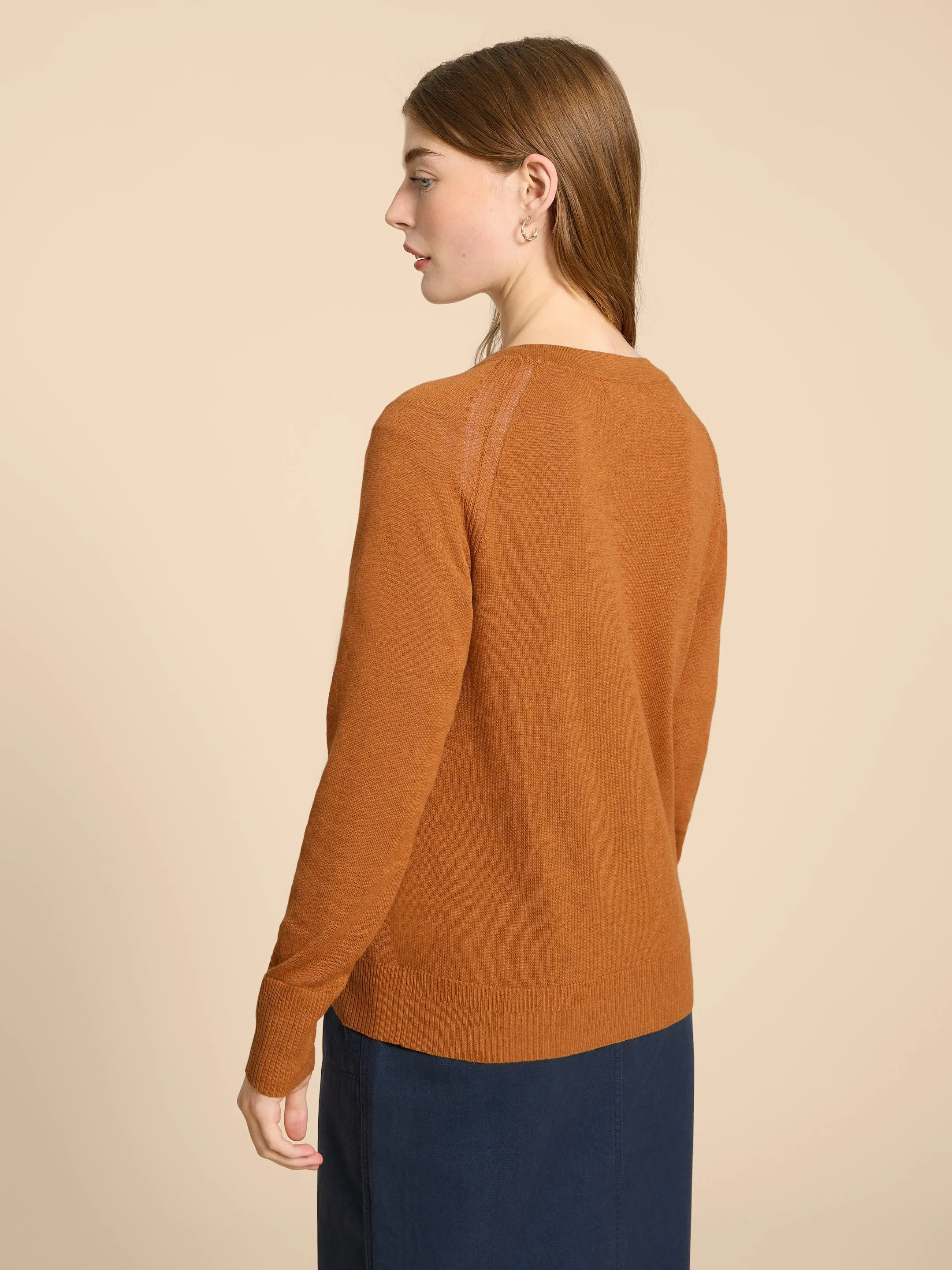 White Stuff UK Lulu Card Dark Orange