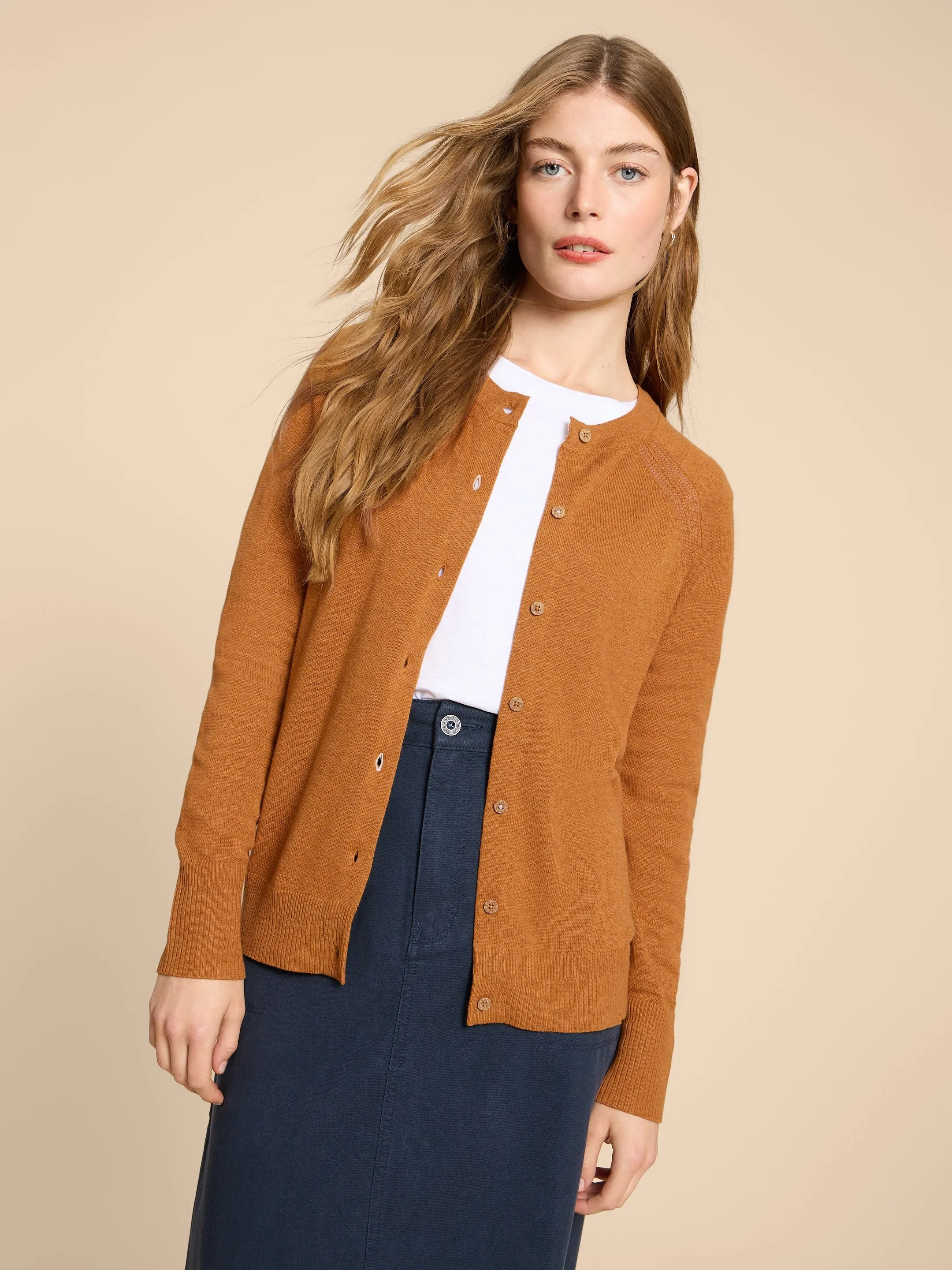 White Stuff UK Lulu Card Dark Orange