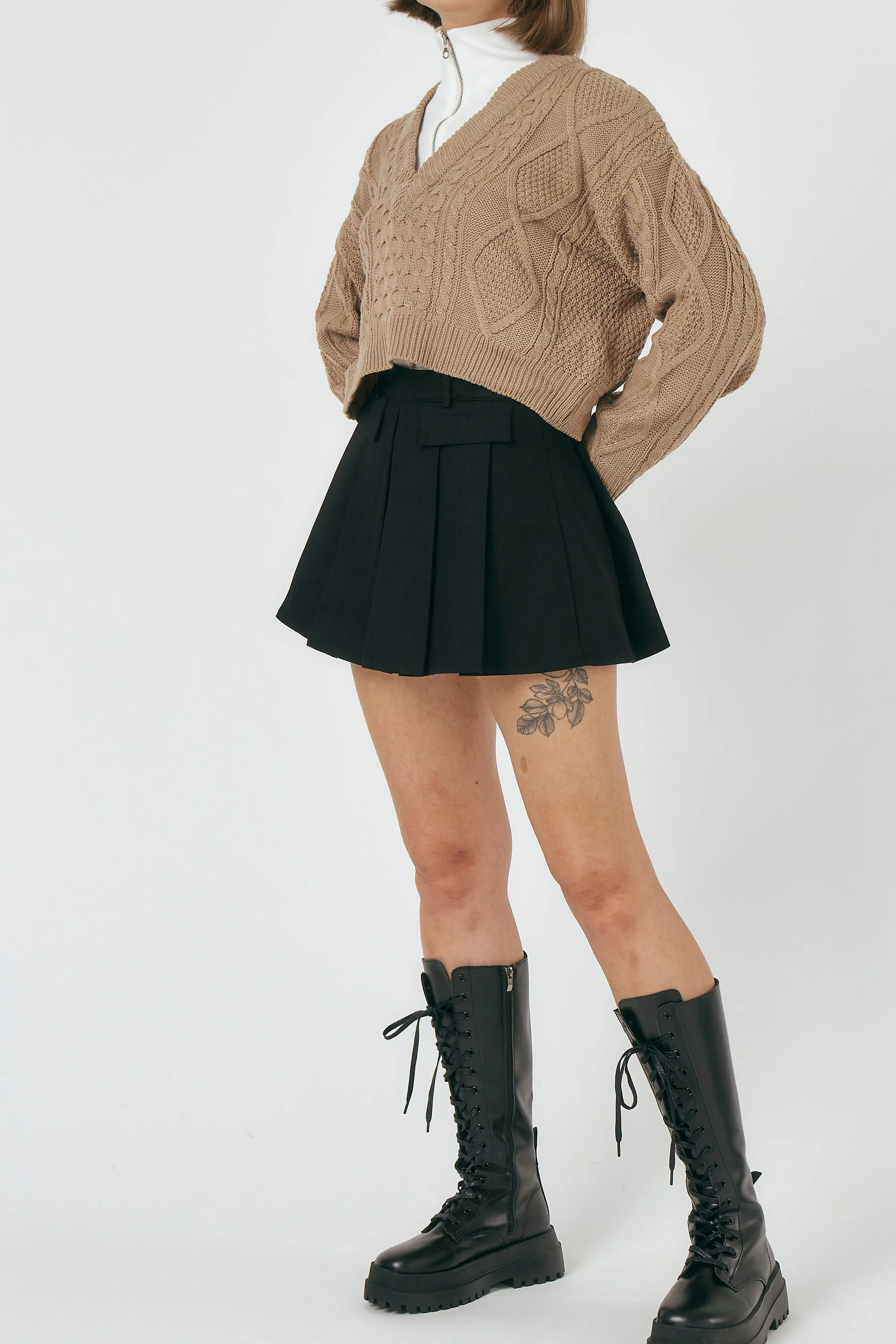Winona Pleated Skort