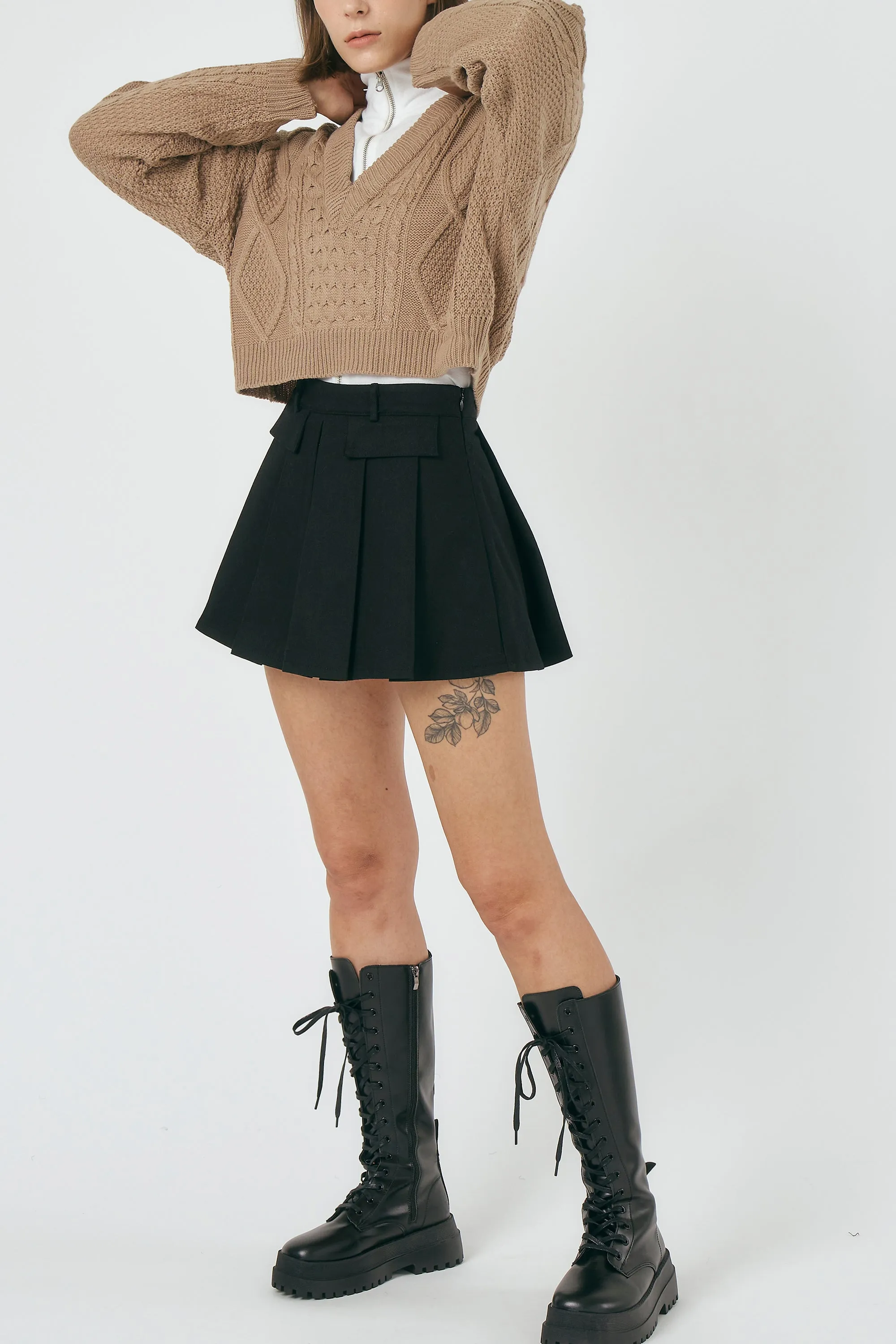 Winona Pleated Skort