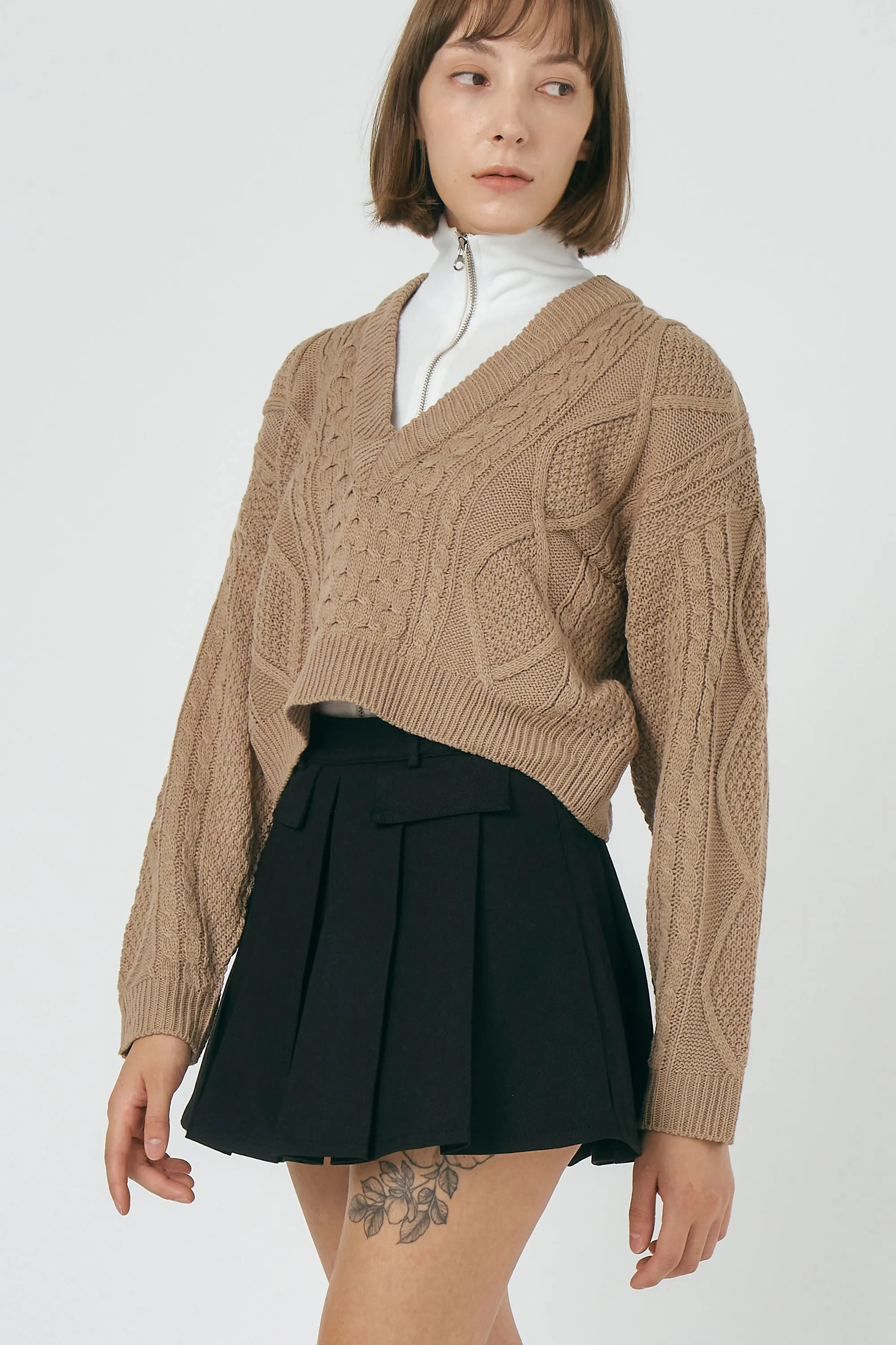 Winona Pleated Skort