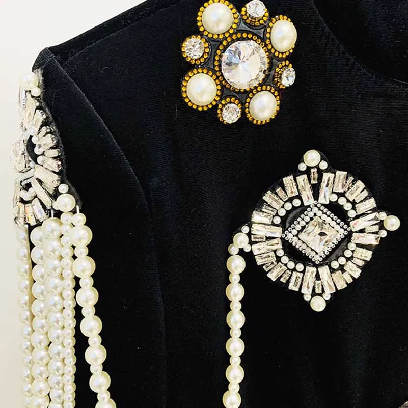Women's Black Studded Mini Dress