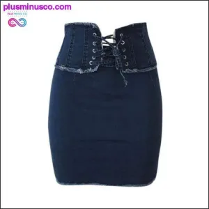 Women's Fashion Summer Skirts High Waist Solid Color Party
