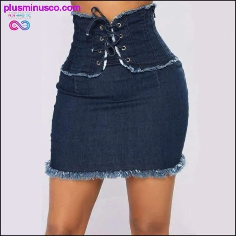 Women's Fashion Summer Skirts High Waist Solid Color Party