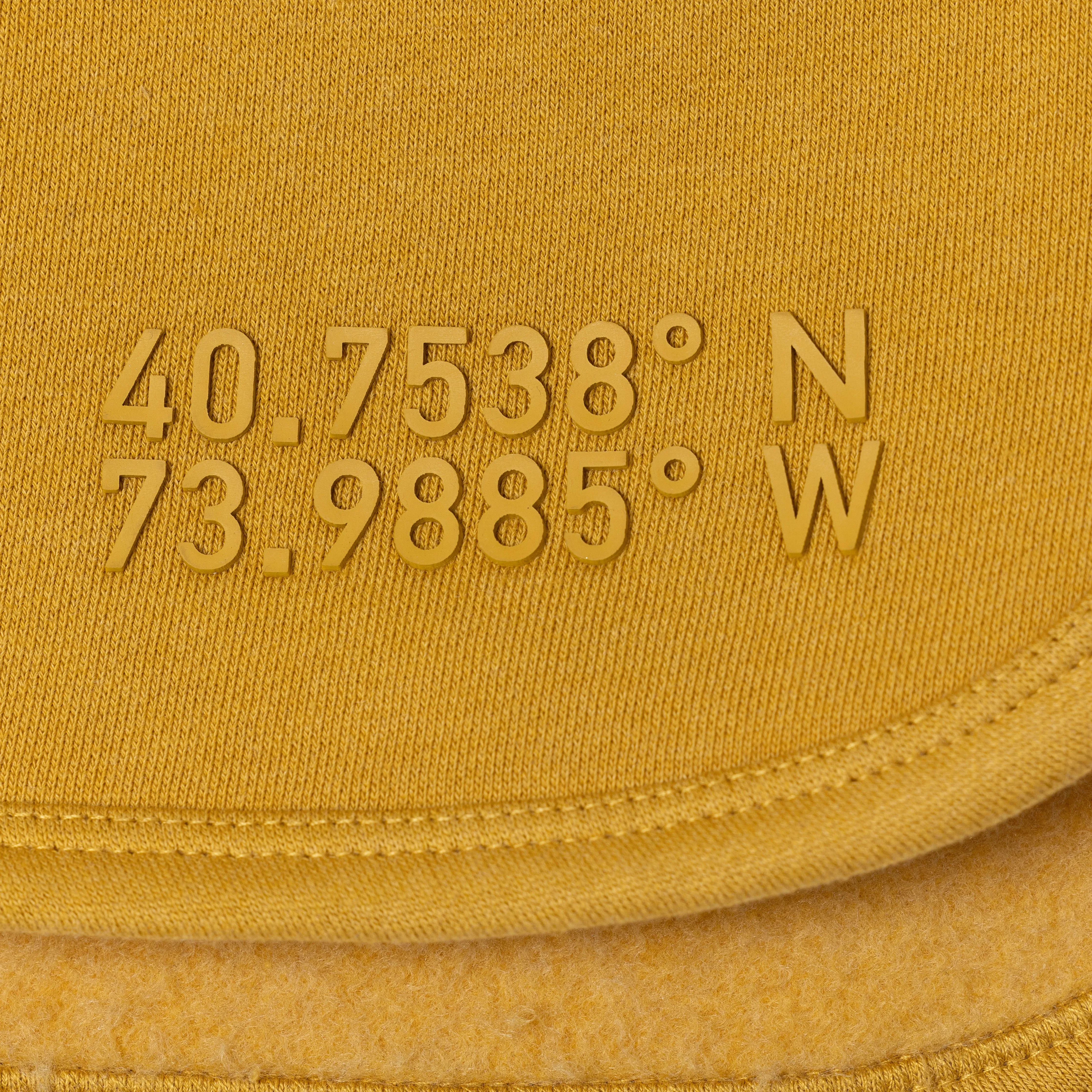 Womens Fleece Straight Mini Skirt - Honey Mustard