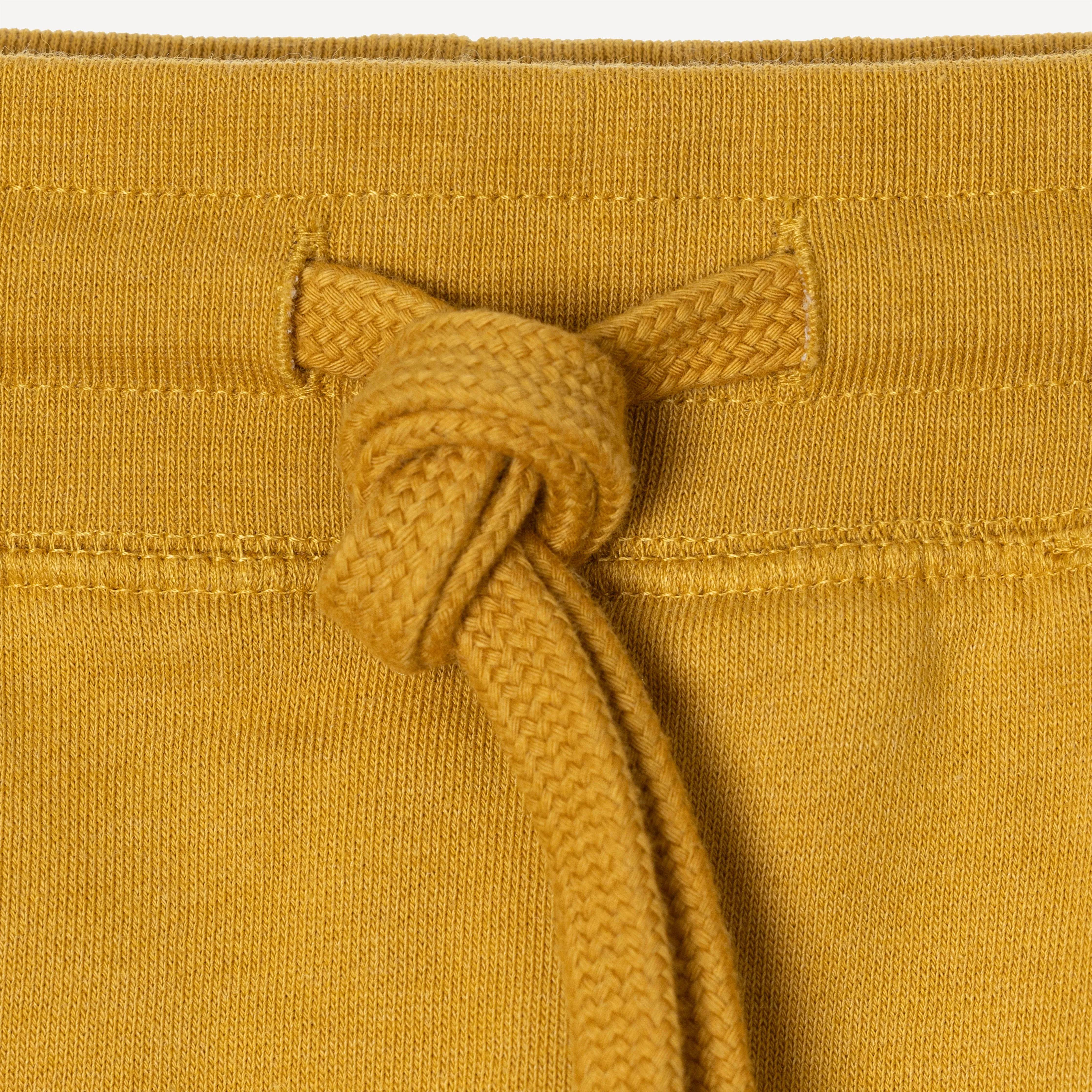 Womens Fleece Straight Mini Skirt - Honey Mustard