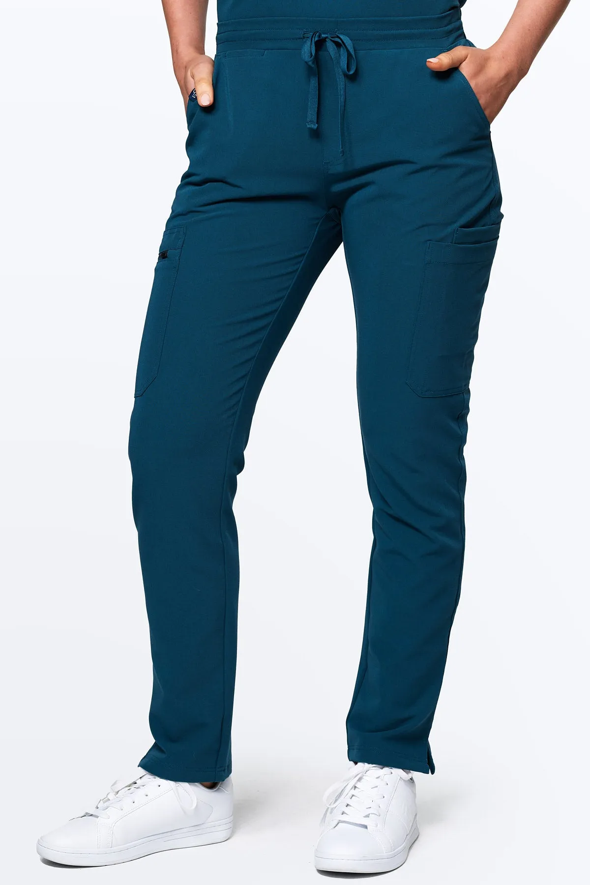 Women's Skinny 11-Pocket Scrub Pants
