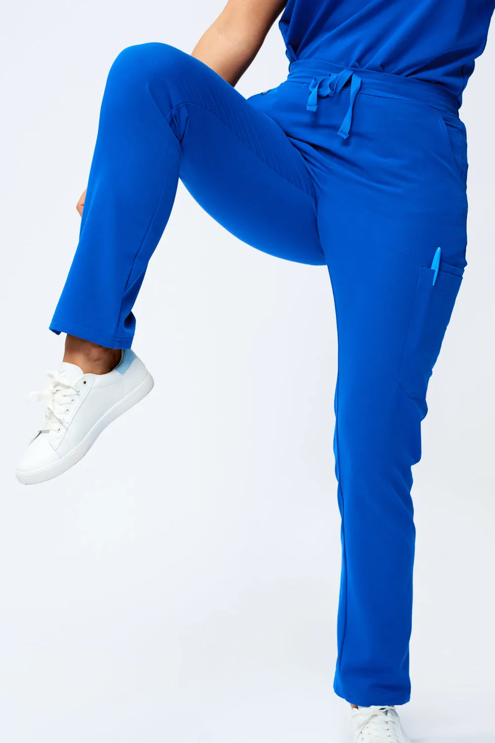 Women's Skinny 11-Pocket Scrub Pants