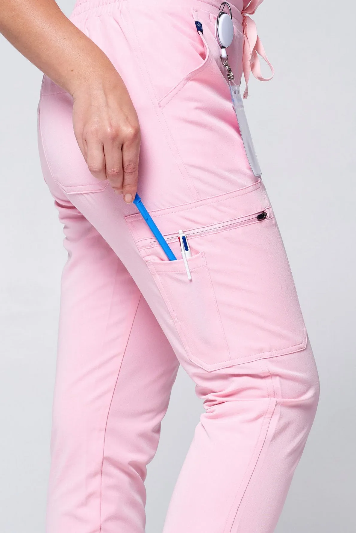 Women's Skinny 11-Pocket Scrub Pants