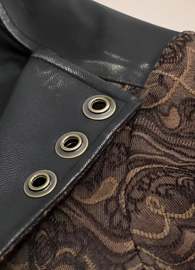 Women's Steampunk Leather Jacket