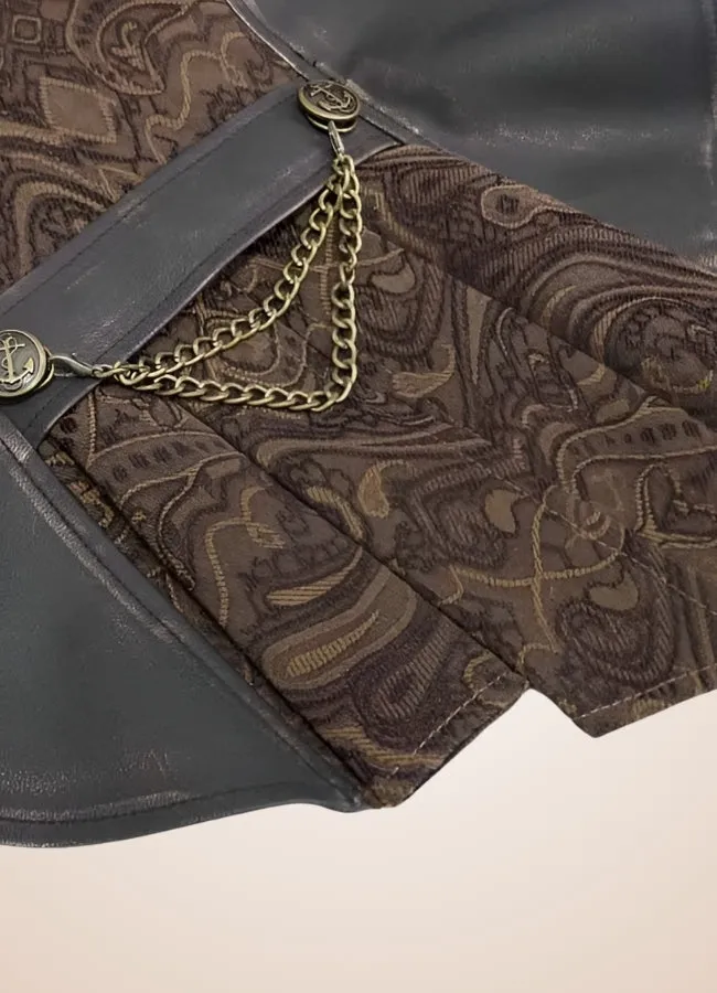 Women's Steampunk Leather Jacket