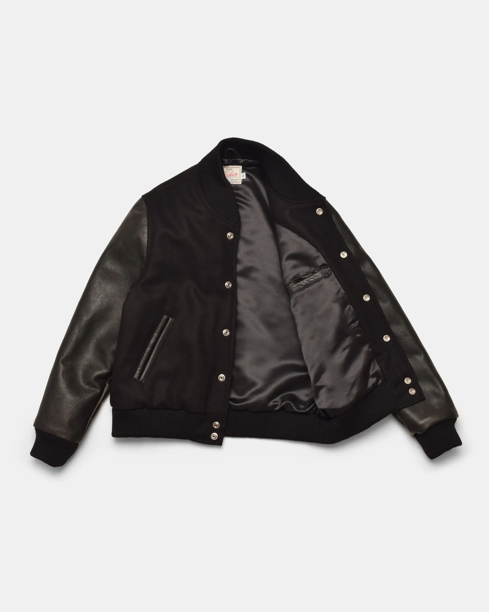 Women's Varsity Jacket - Black