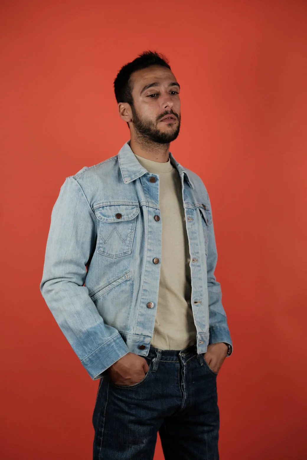 Wrangler Washed Denim Jacket