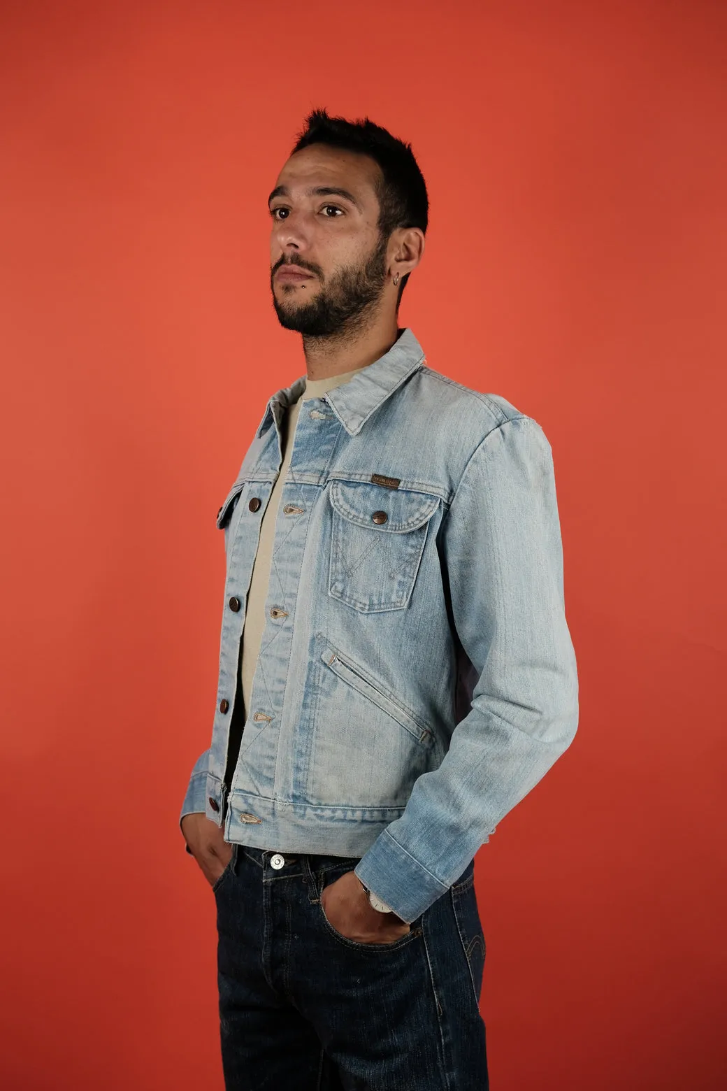 Wrangler Washed Denim Jacket